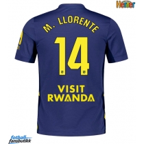 Atletico Madrid Marcos Llorente #14 Bortedrakt 2025-26 Kortermet